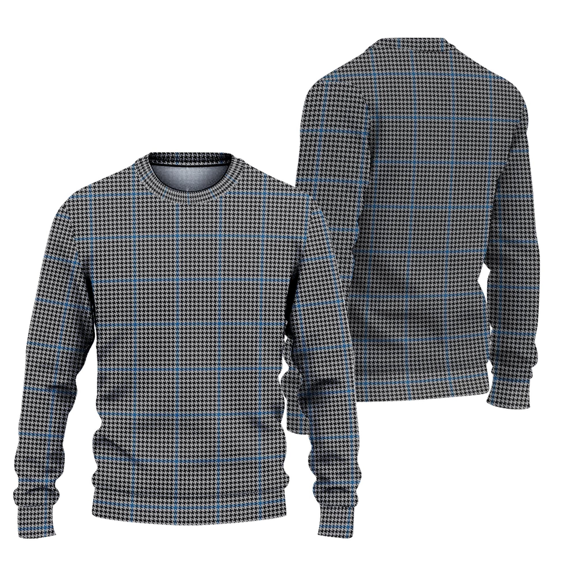 Gladstone Tartan Knitted Sweater Unisex - Tartanvibesclothing