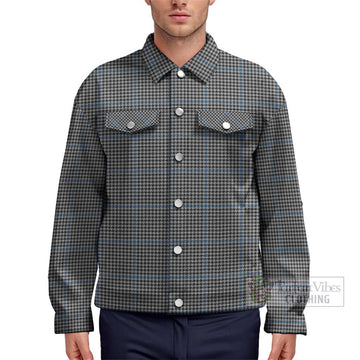 Gladstone Tartan Unisex Lapel Cotton Jacket