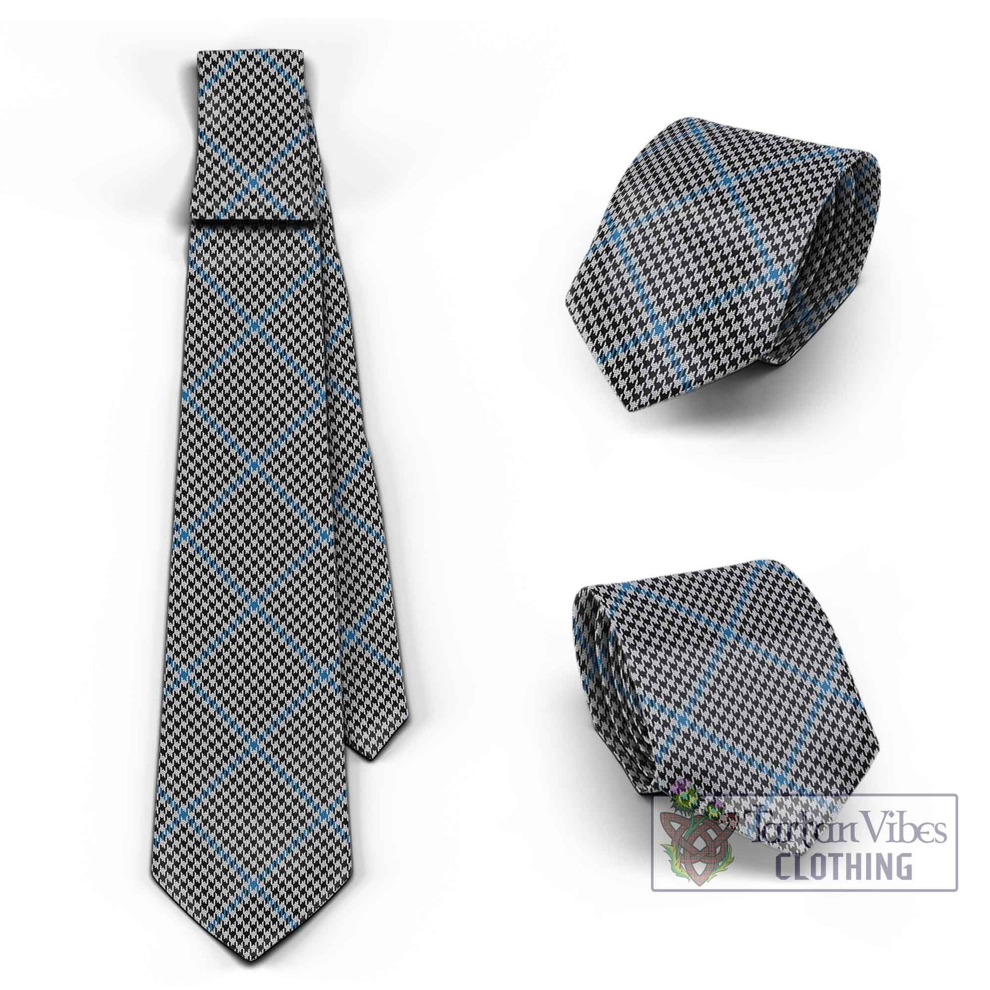 Tartan Vibes Clothing Gladstone Tartan Classic Necktie Cross Style