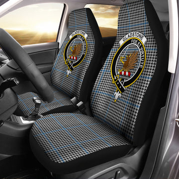 Gladstone Tartan Car Seat Cover with Family Crest