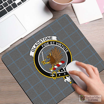 Gladstone Tartan Mouse Pad with Family Crest