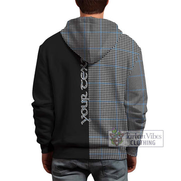 Gladstone Tartan Hoodie with Family Crest and Half Of Me Style