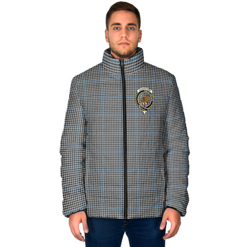 Gladstone Tartan Padded Jacket with Family Crest