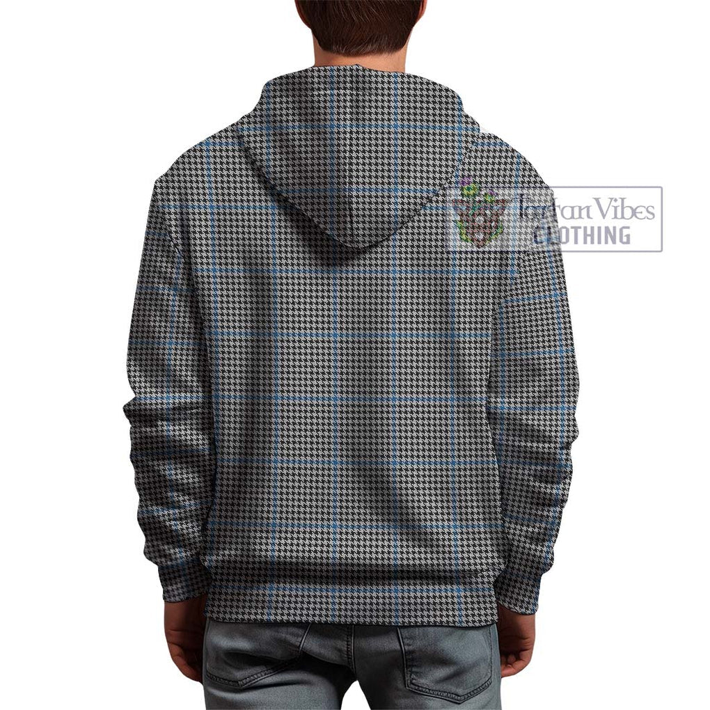 Gladstone Tartan Hoodie with Family Crest DNA In Me Style - Tartanvibesclothing Shop