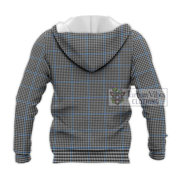 Gladstone Tartan Knitted Hoodie with Family Crest DNA In Me Style