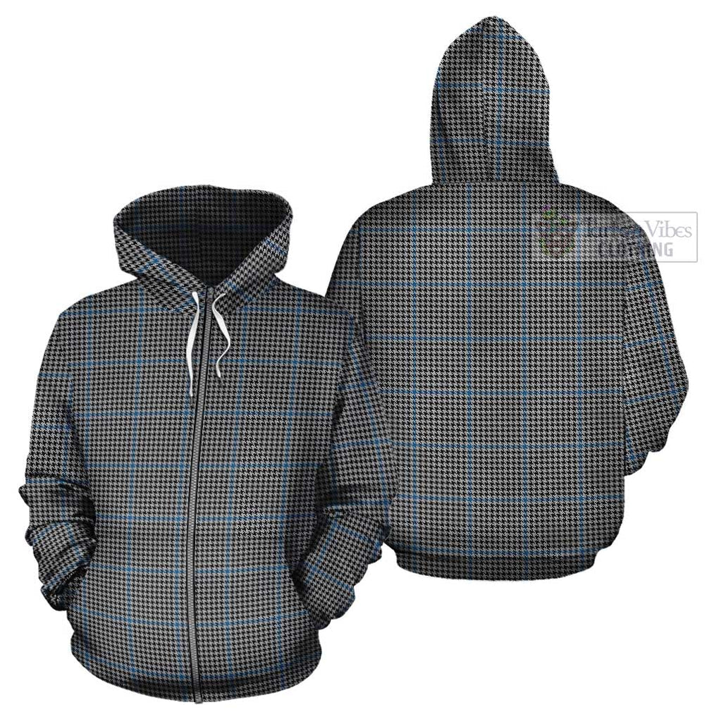 Gladstone Tartan Cotton Hoodie Zip Hoodie - Tartan Vibes Clothing