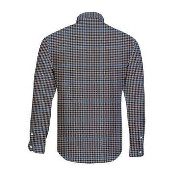 Gladstone Tartan Long Sleeve Button Up Shirt with Family Crest