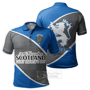 Gladstone (Gladstanes) Family Crest Tartan Polo Shirt Celebrate Saint Andrew's Day in Style