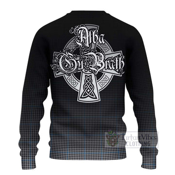 Gladstone (Gladstanes) Tartan Ugly Sweater Featuring Alba Gu Brath Family Crest Celtic Inspired