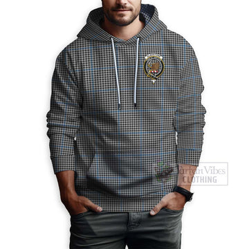 Gladstone (Gladstanes) Tartan Hoodie with Family Crest Celtic Skull Style