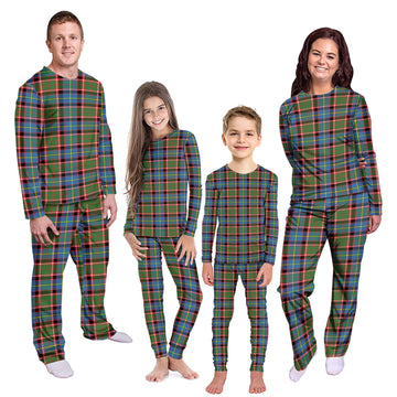 Glass Tartan Pajamas Family Set