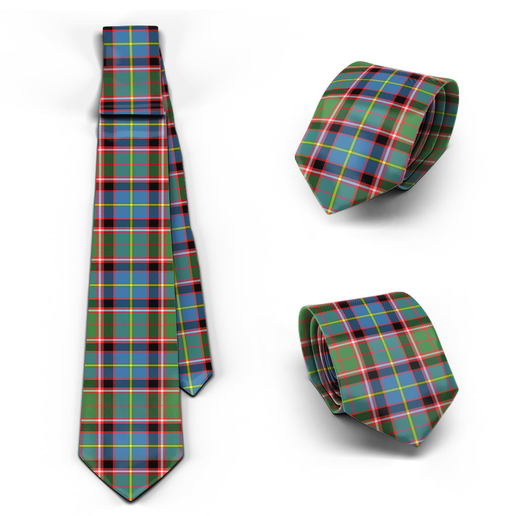 Glass Tartan Classic Necktie Necktie One Size - Tartan Vibes Clothing