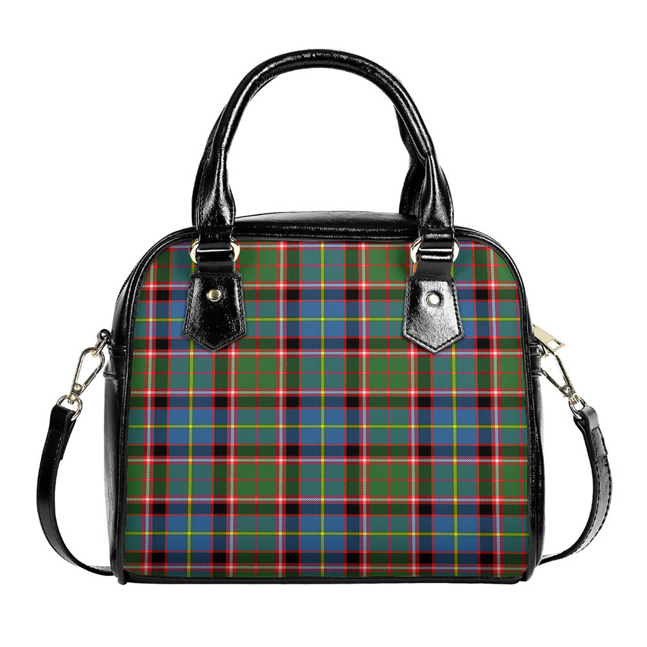 Glass Tartan Shoulder Handbags One Size 6*25*22 cm - Tartanvibesclothing