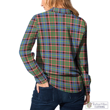 Glass Tartan Women's Casual Shirt