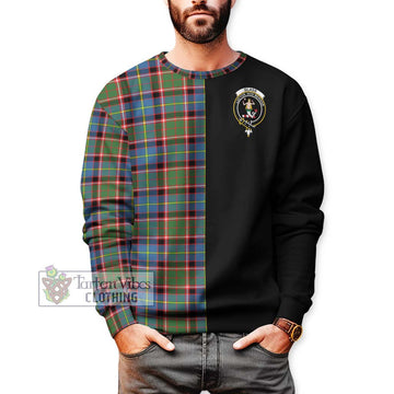 Glass Tartan Sweatshirt with Family Crest and Half Of Me Style