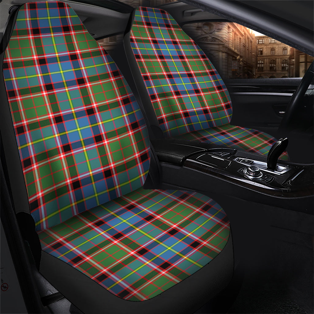 Glass Tartan Car Seat Cover One Size - Tartanvibesclothing