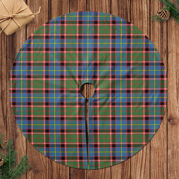 Glass Tartan Christmas Tree Skirt 47*47 inch - Tartan Vibes Clothing