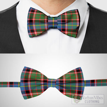 Glass Tartan Bow Tie