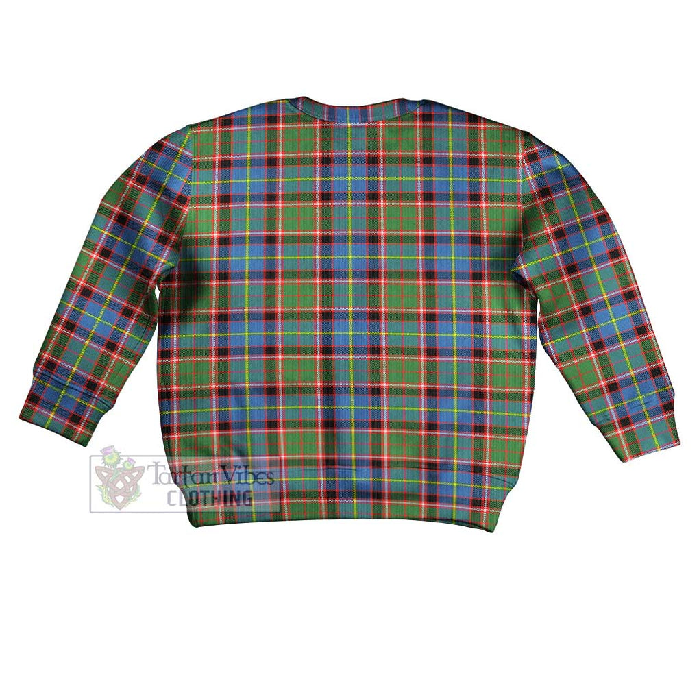 Glass Tartan Kid Ugly Sweater - Tartan Vibes Clothing