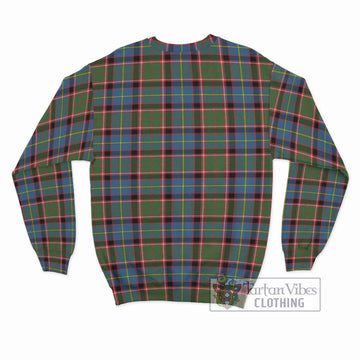 Glass Tartan Sweatshirt with Family Crest DNA In Me Style