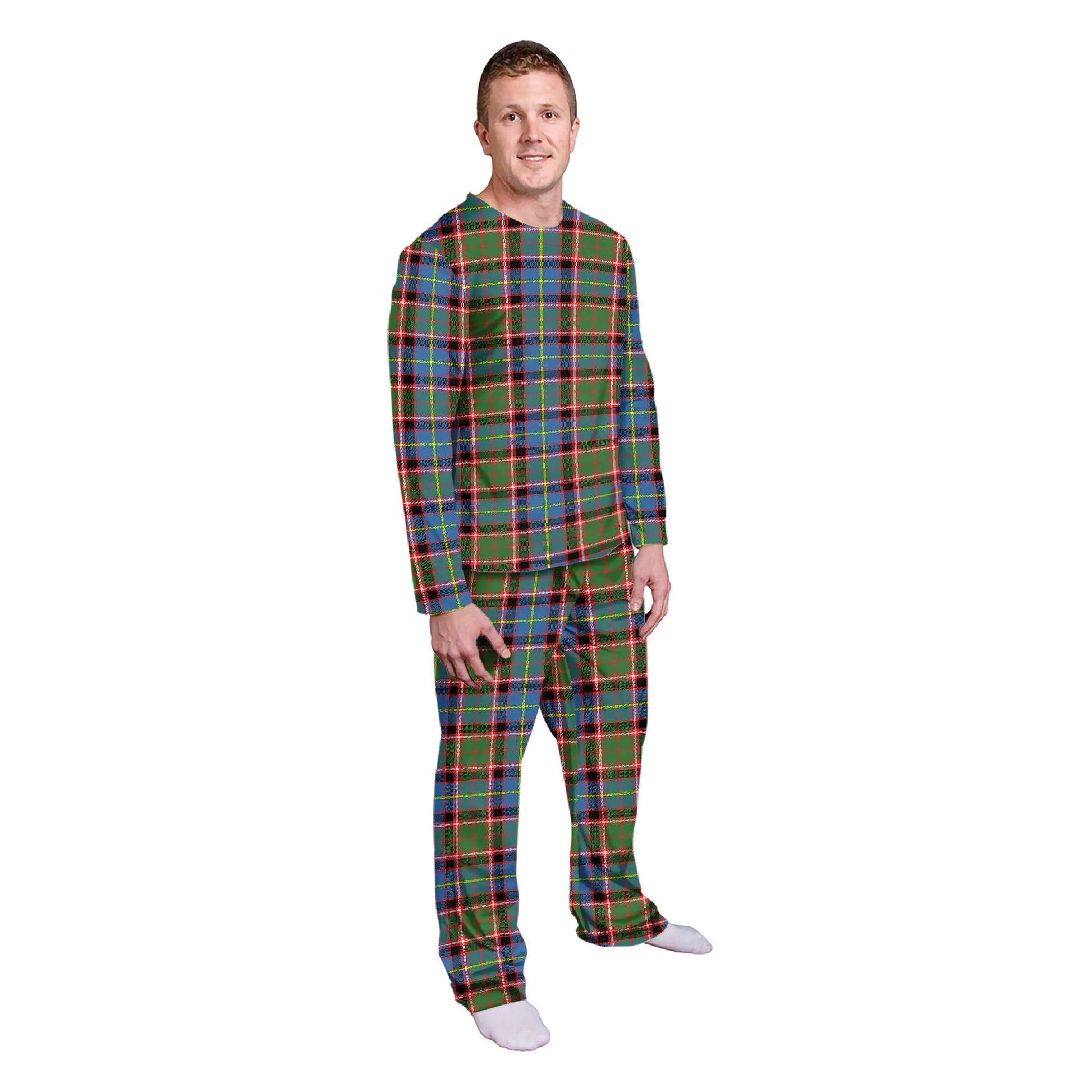 Glass Tartan Pajamas Family Set - Tartan Vibes Clothing