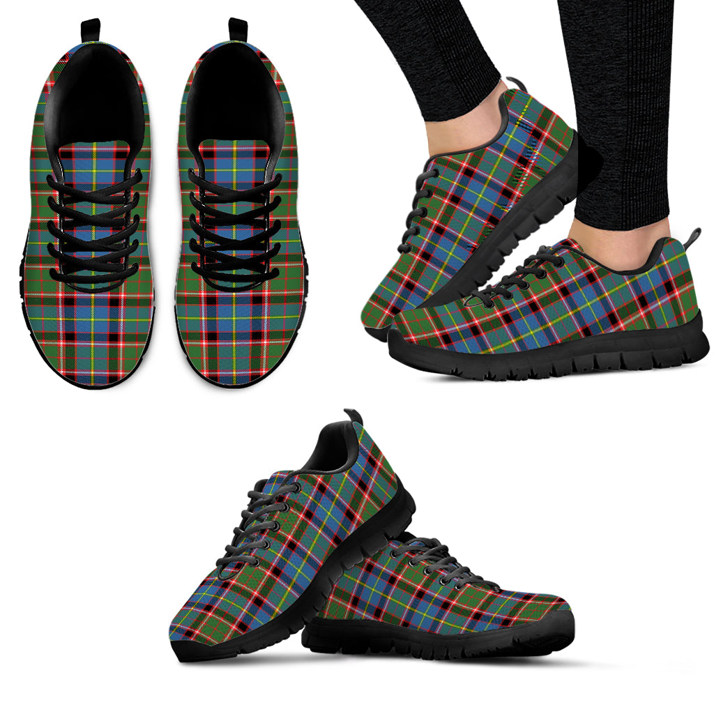 Glass Tartan Sneakers - Tartan Vibes Clothing