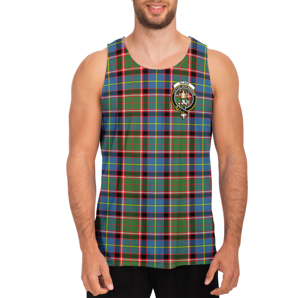 glass-tartan-mens-tank-top-with-family-crest