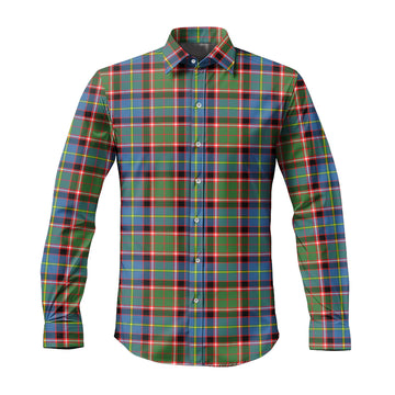 Glass Tartan Long Sleeve Button Up Shirt