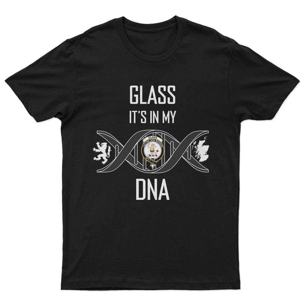 glass-family-crest-dna-in-me-mens-t-shirt