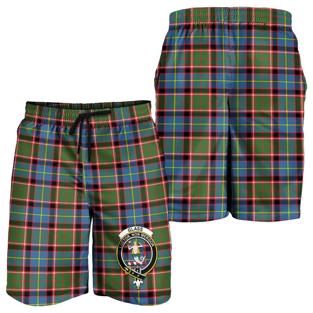 glass-tartan-mens-shorts-with-family-crest