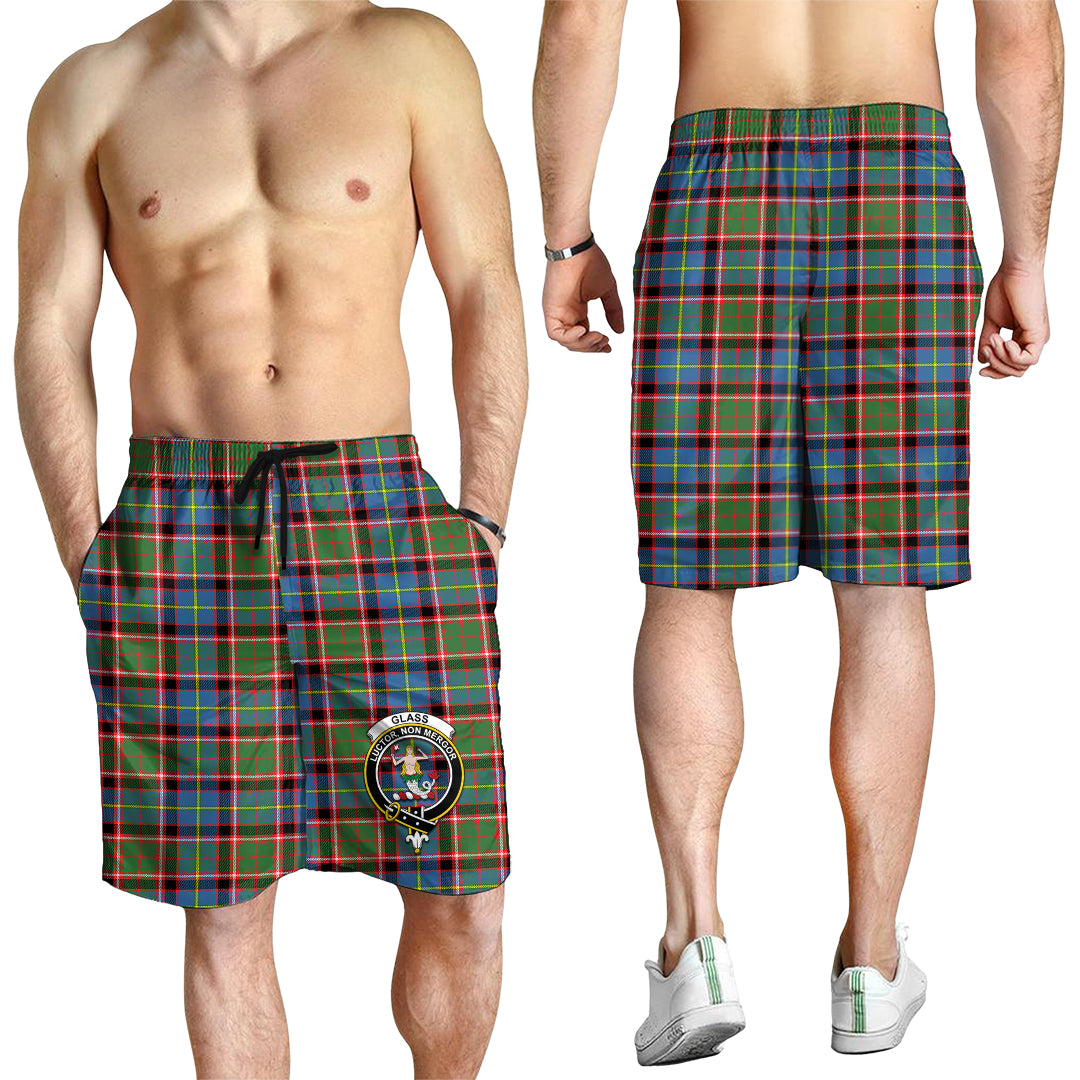 glass-tartan-mens-shorts-with-family-crest