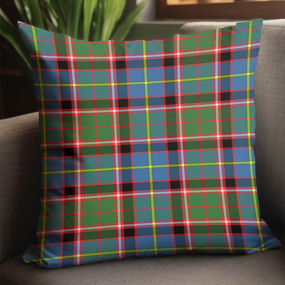 Glass Tartan Pillow Cover - Tartanvibesclothing