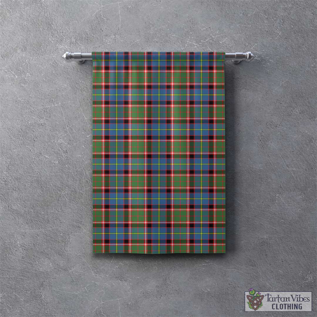 Tartan Vibes Clothing Glass Tartan Gonfalon, Tartan Banner