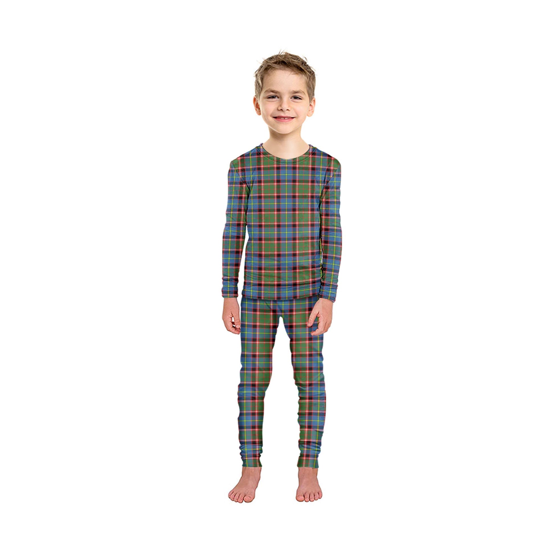 Glass Tartan Pajamas Family Set - Tartan Vibes Clothing