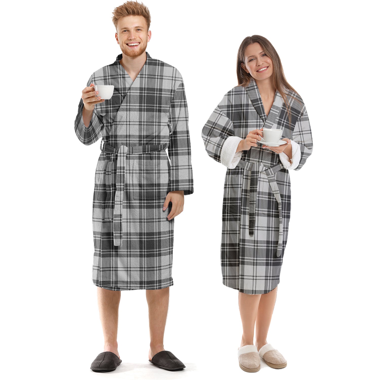 Glen Tartan Bathrobe Unisex S - Tartan Vibes Clothing