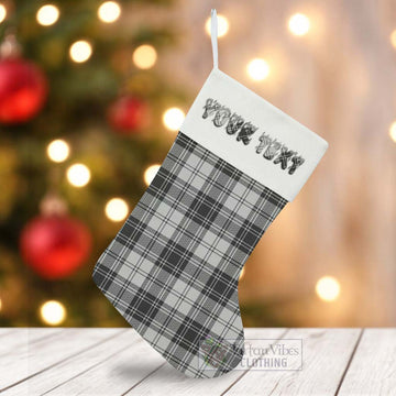 Glen Tartan Christmas Stocking with Personalized Text