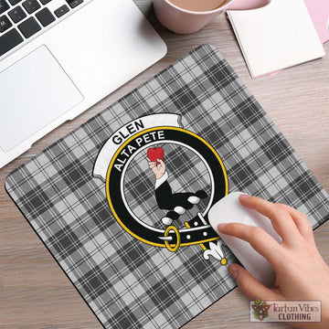 Glen Tartan Mouse Pad with Family Crest