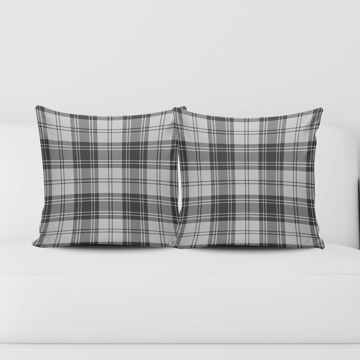 Glen Tartan Pillow Cover Square Pillow Cover - Tartanvibesclothing