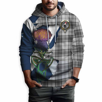 Glen Tartan Family Crest Hoodie Scottish Thistle Celtic Inspired Pullover Hoodie - Tartan Vibes Clothing