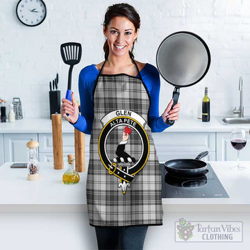 Glen Tartan Apron with Family Crest