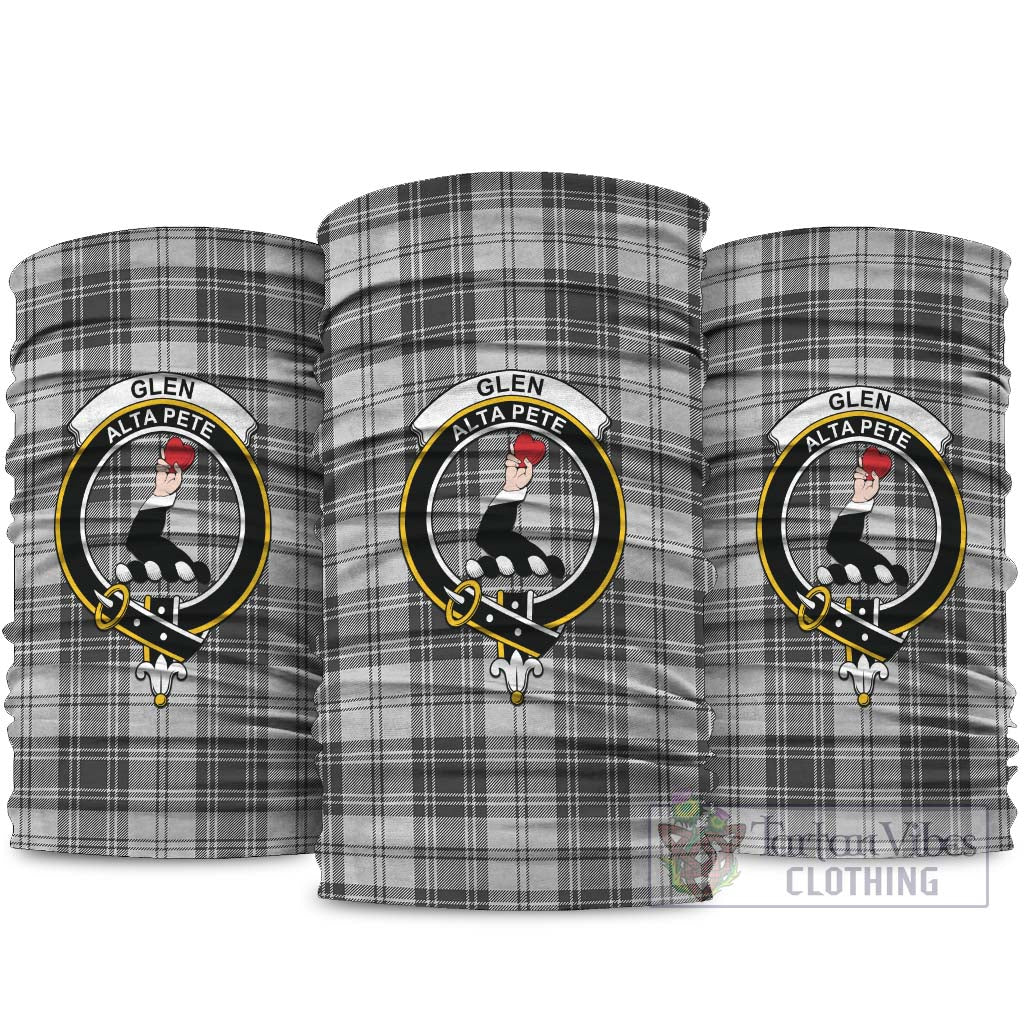 Glen Tartan Neck Gaiters, Tartan Bandanas, Tartan Head Band with Family Crest