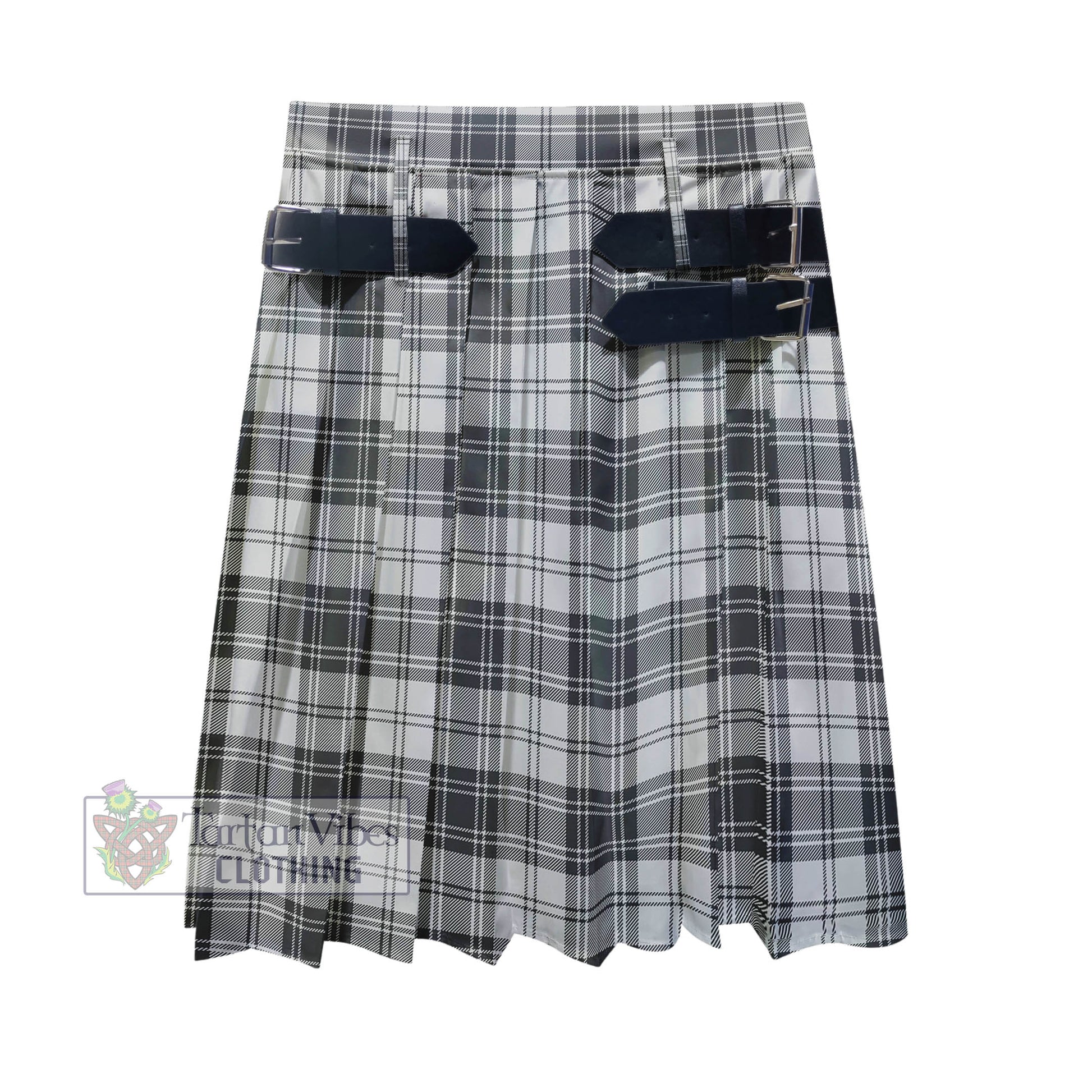 Tartan Vibes Clothing Glen Tartan Men's Pleated Skirt - Fashion Casual Retro Scottish Style