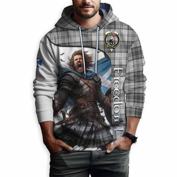 Glen Crest Tartan Hoodie Inspired by the Freedom of Scottish Warrior