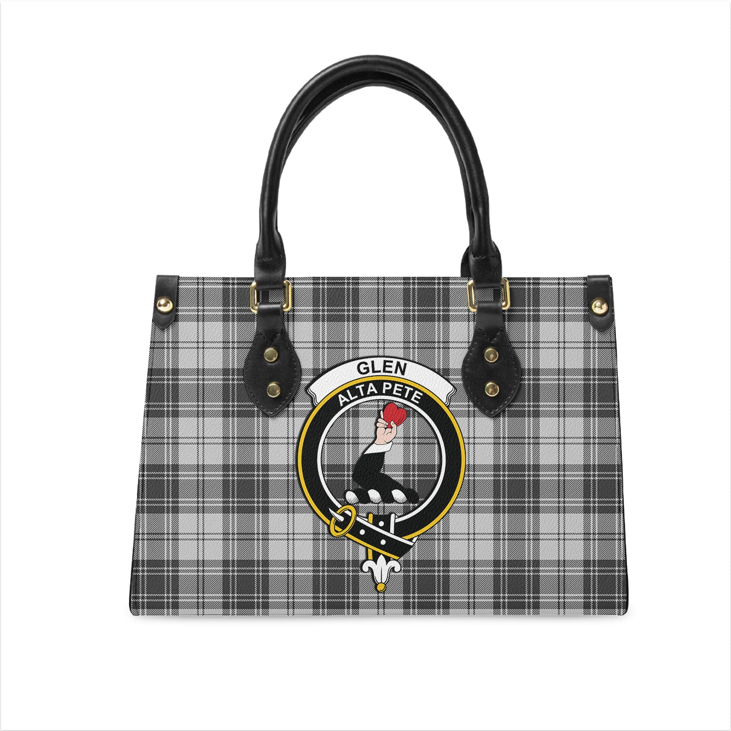 glen-tartan-leather-bag-with-family-crest