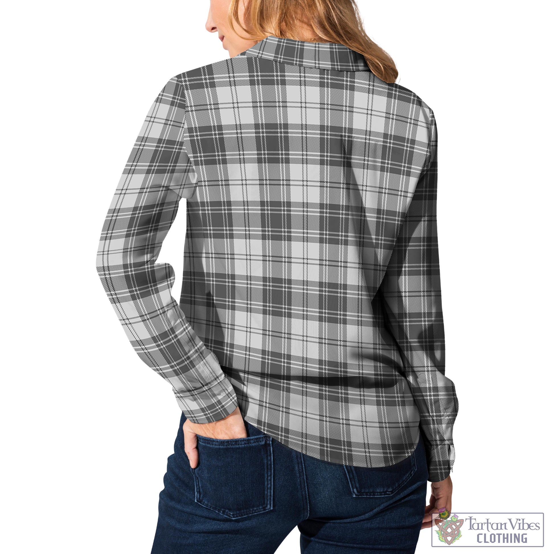 Glen Tartan Womens Casual Shirt