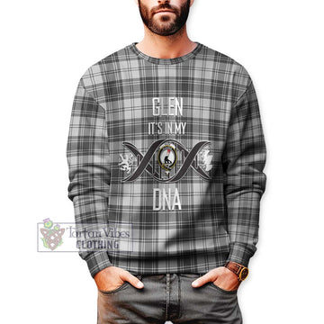 Glen Tartan Sweatshirt with Family Crest DNA In Me Style