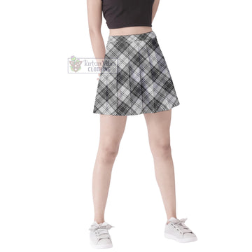Glen Tartan Women's Plated Mini Skirt