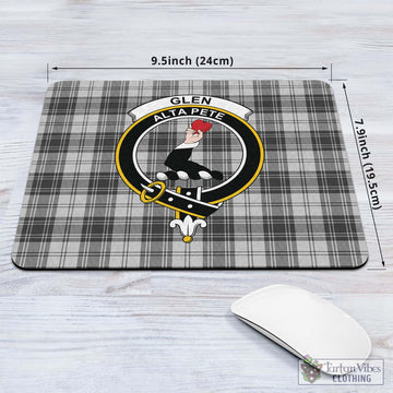 Glen Tartan Mouse Pad with Family Crest
