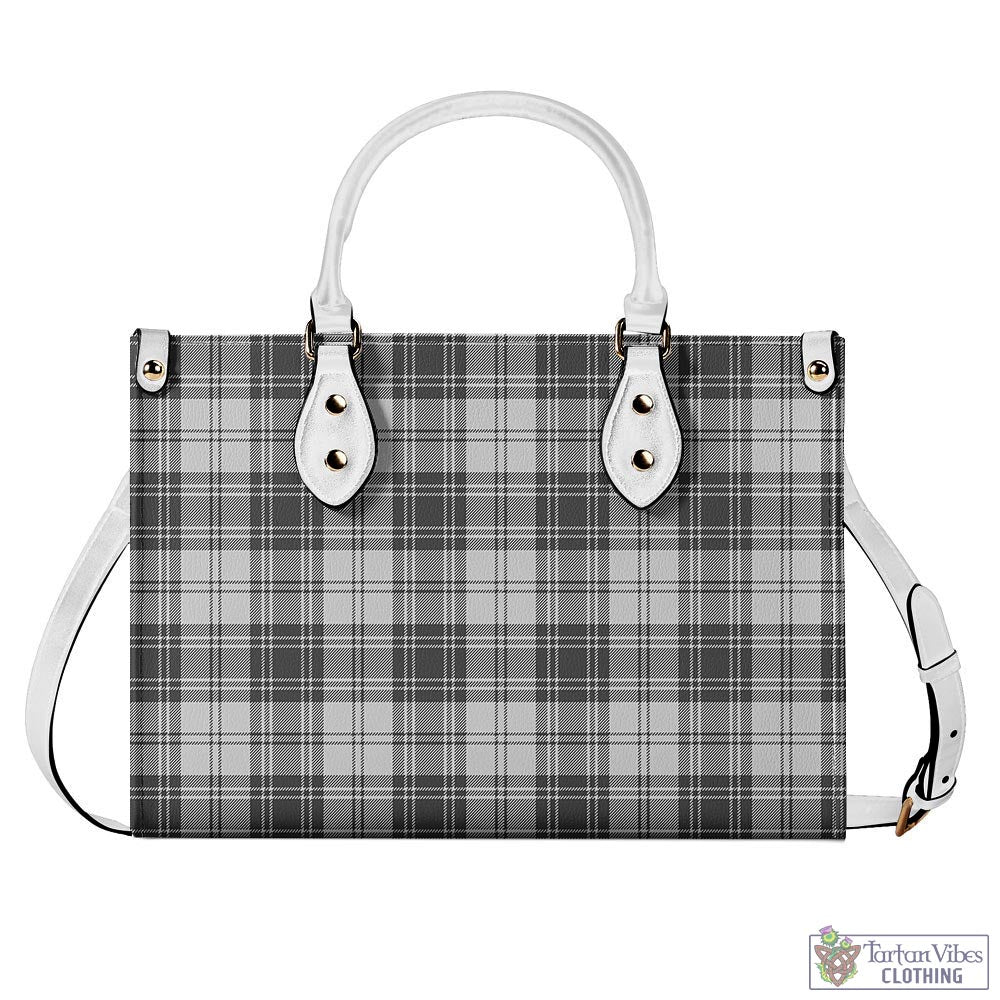 Tartan Vibes Clothing Glen Tartan Luxury Leather Handbags