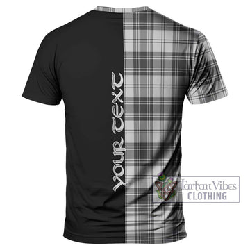 Glen Tartan T-Shirt with Family Crest and Half Of Me Style